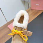 CHUKKA BOOTS IN BEIGE SUEDE WITH WOOL LINING