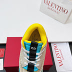 VALENTINO 25S RUNBOOT SNEAKERS IN MULTICOLOR LAMBSKIN