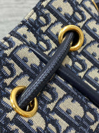 meidum cd nolita 27cm blue oblique jacquard
