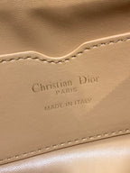 Dior 2025 Miss Caro Bag 18cm Tan Macrocannage Lambskin 272804