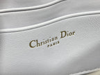 DIOR 25S DIOR TALK PHONE POUCH 21 IN PALE LILAC CALFSKIN GOLD HARDWARE