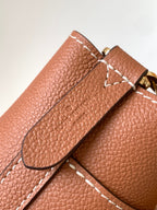 LV Lock and Walk Bag Brown Gold Cowhide 241222