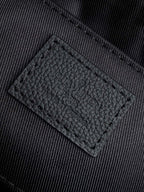 LV Pulse Wearable Wallet 22.5cm Black Monogram Shadow embossed calfskin