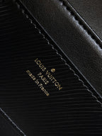 LV Twist West 23.5cm Bag All Black Leather 252678