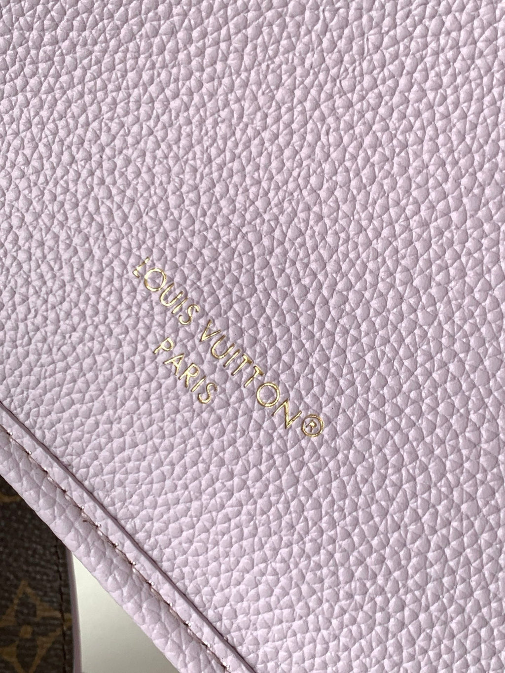 Neverfull 24 Bandoulière Inside Out BB Misty Lilac Calfskin