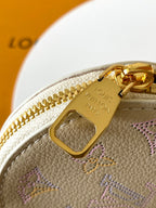 LV M15114 Bella Handbag 19cm Dream Cream Perforated Cowhide GHW