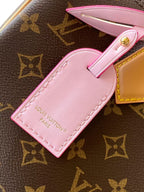 LV M26498 Speedy Soft 30 Brown Monogram Coated Canvas