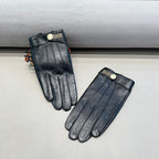 GLOVES IN BLACK LAMBSKIN 352037