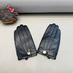GLOVES IN BLACK LAMBSKIN 352037