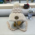 BEANIE HAT IN COLORFUL WOOL 400958