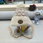 BEANIE HAT IN COLORFUL WOOL 400958