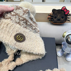 BEANIE HAT IN COLORFUL WOOL 400958