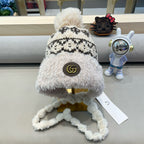 BEANIE HAT IN COLORFUL WOOL 400961