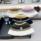 BUCKET HAT IN COLORFUL FLEECE 421128
