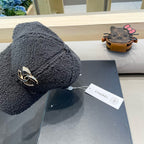 BASEBALL HAT IN MO GRAY LAMB FUR 424254