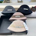 BUCKET HAT IN BLACK WOOL BLEND 426247