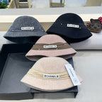 BUCKET HAT IN ROSY BROWN WOOL BLEND 426248