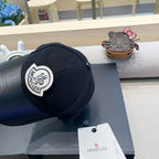 WOOL-TWEED AND LEATHER BASEBALL CAP BLACK 428237