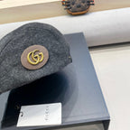 BERET RETRO HAT IN MO GRAY CASHMERE 431370