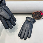 GLOVES IN BLACK LAMBSKIN 445816