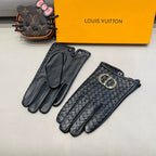 GLOVES IN BLACK LAMBSKIN 454561