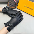 GLOVES IN BLACK LAMBSKIN 462395