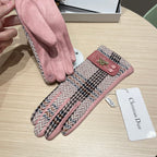 GLOVES IN COLORFUL WOOL 463807