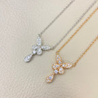 Graff New Tassel Butterfly Necklace
