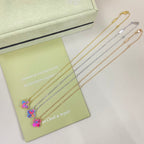 VCA Clover Vintage Pink Mop Necklace