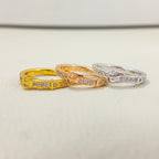 HM Buckle Full Diamond Ring