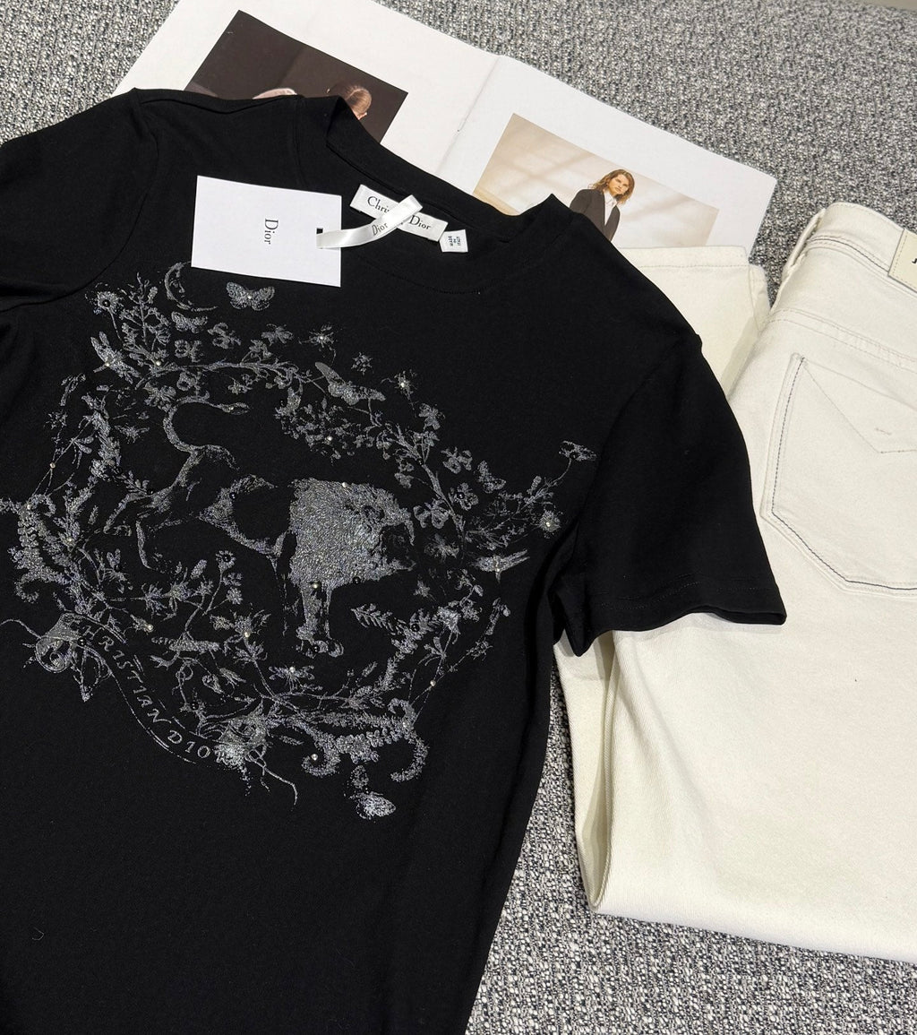 Dior 25C T-shirt Black 228232