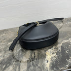 CELINE 25S TEEN LULU BAG 24 IN BLACK CALFSKIN GOLD HARDWARE