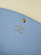 LV M82341 Emilie Wallet Monogram Empreinte Grain Leather 221537