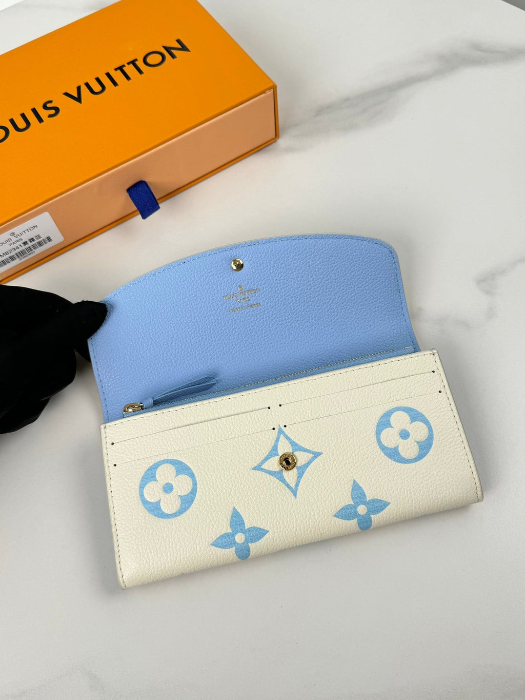 LV M82341 Emilie Wallet Monogram Empreinte Grain Leather 221537