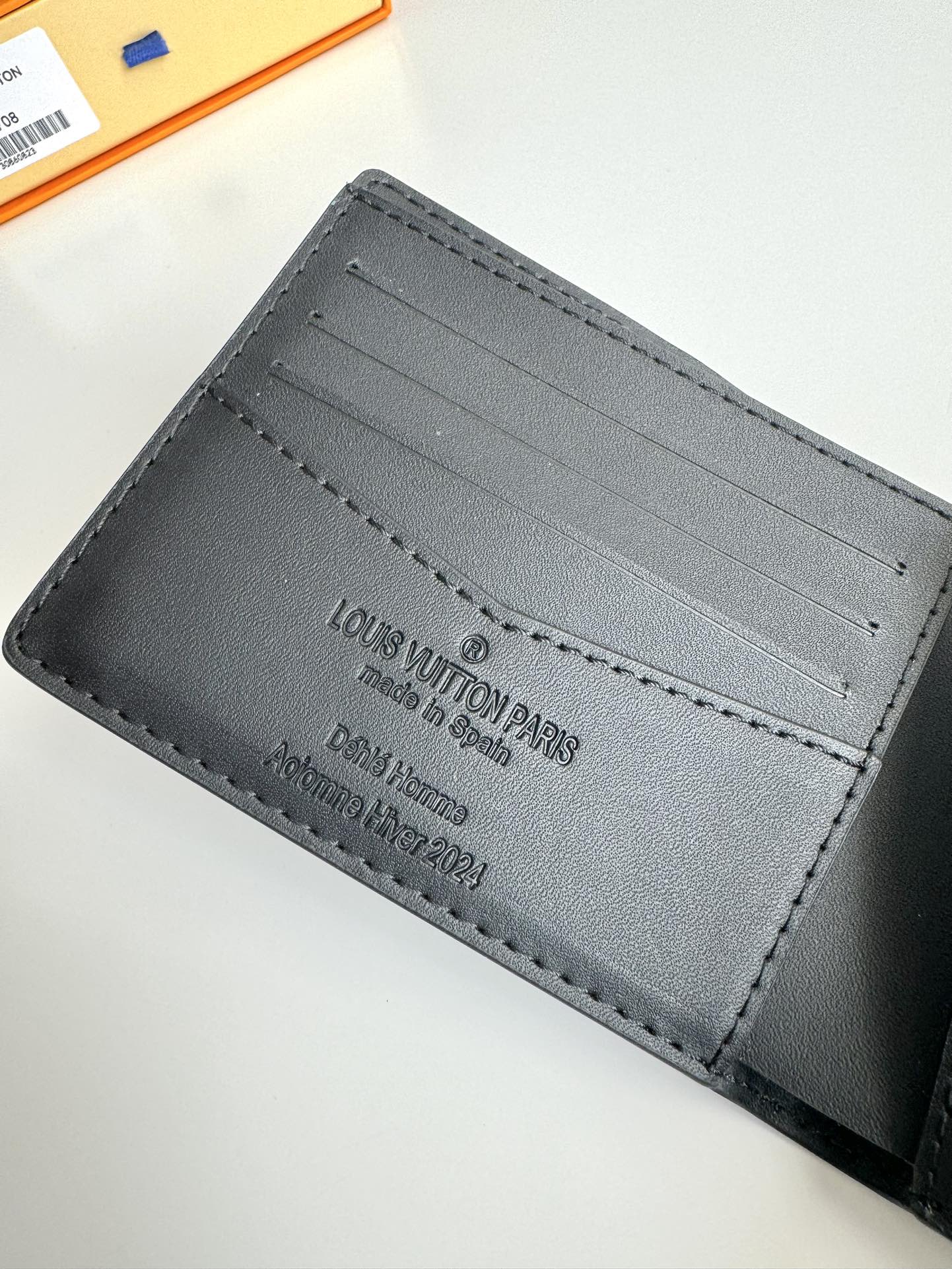 LV Autres Cuirs Slender Wallet Faded Monogram Leather 221268