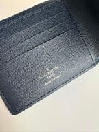 LV Multiple Wallet Ink Blue Monogram Canvas 221271