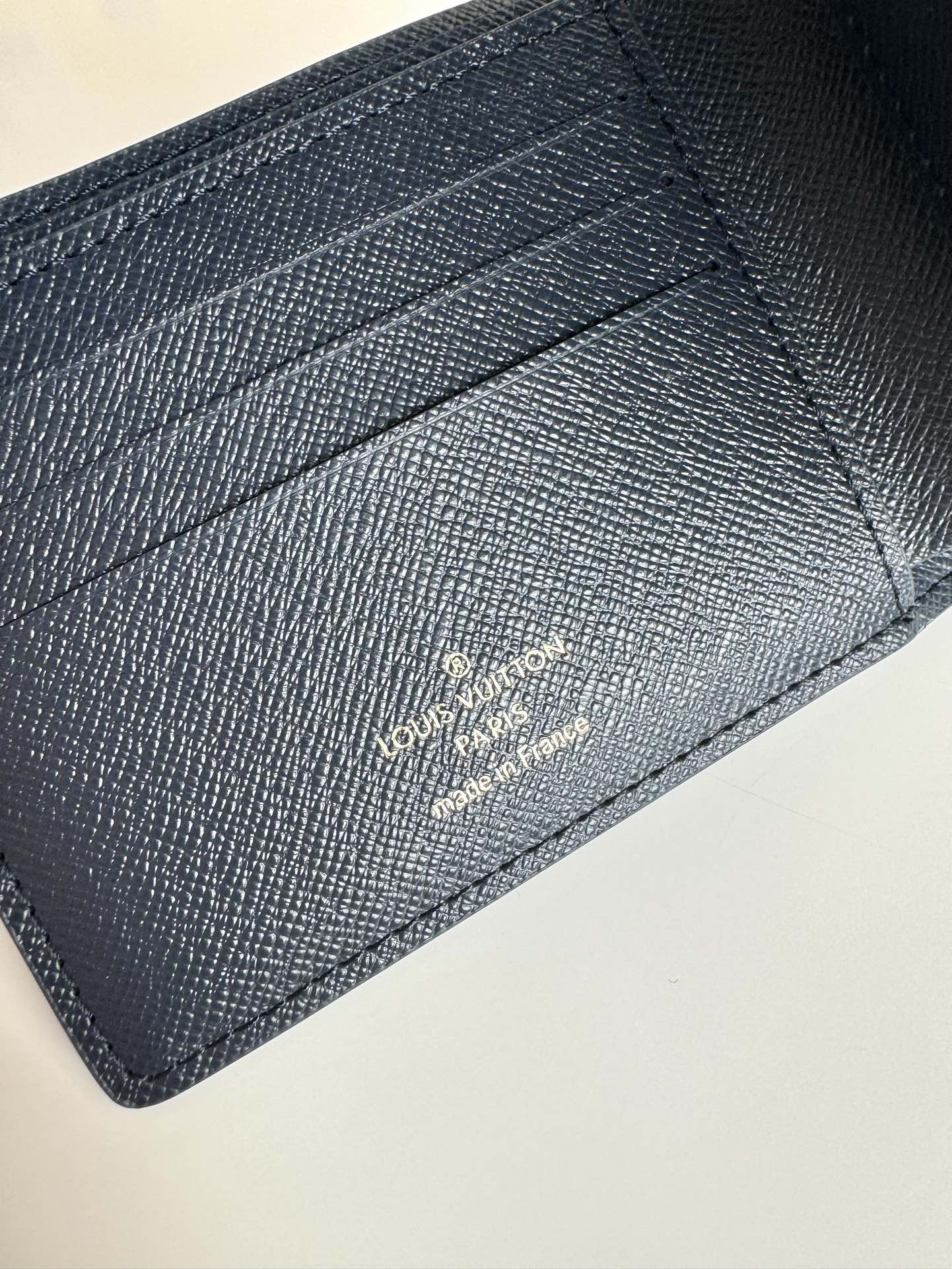 LV Multiple Wallet Ink Blue Monogram Canvas 221271