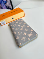 LV M60017  Zipper Wallet Trianon Gray Monogram Canvas GHW 221279