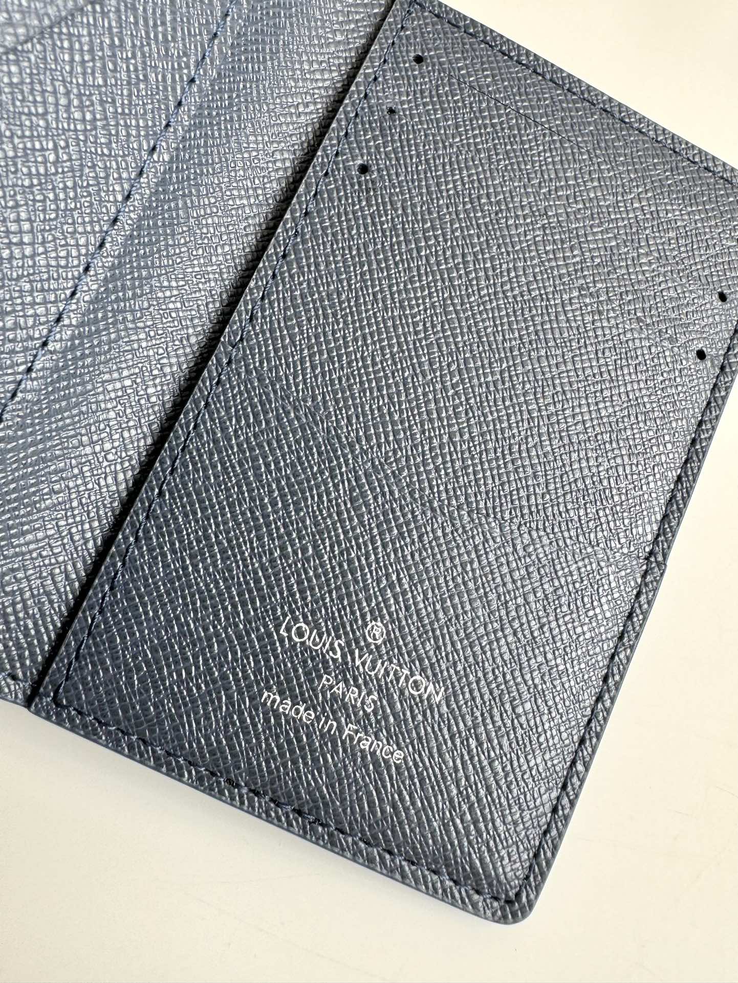 LV Pocket Organizer Navy Blue Monogram Gradient Canvas 221314