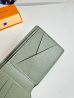 LV Multiple Wallet Green Monogram Gradient Canvas 221316