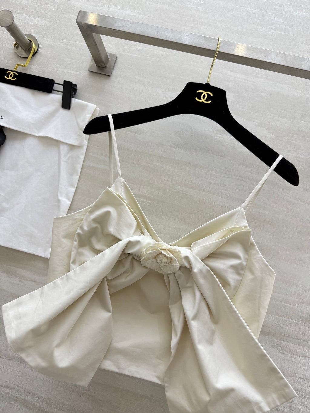 CHANEL 25S SPAGHETTI STRAP TOP STYLE 243
