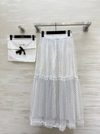 DIOR 25S LONG TULLE SKIRT STYLE 026