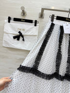 DIOR 25S LONG TULLE SKIRT STYLE 028
