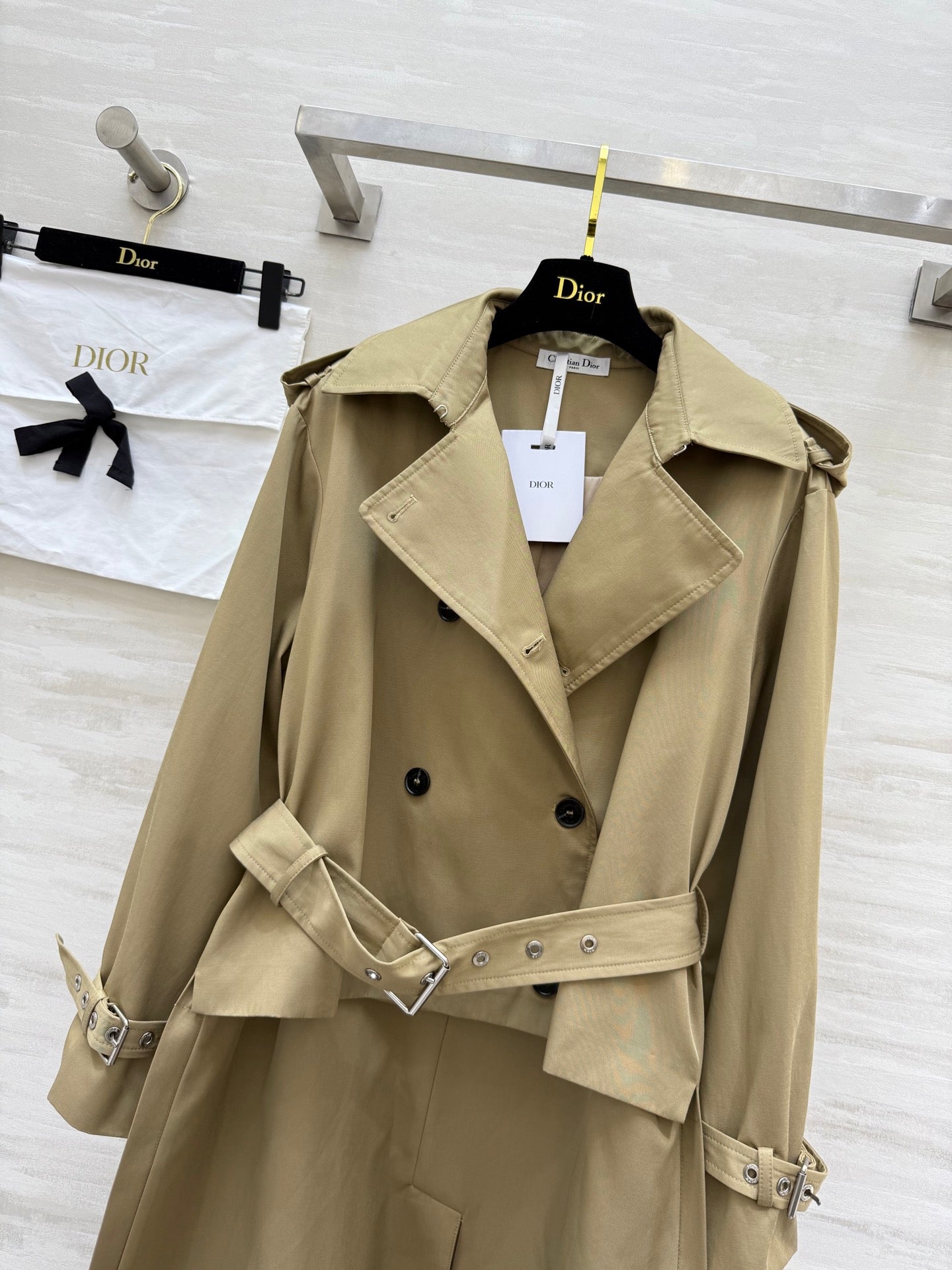 DIOR 25S LONG WINDBREAKER STYLE 033