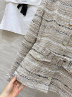 CHANEL 25S TWEED WOOL JACKET 263