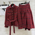 CHANEL 25S TWEED SUIT SET 633