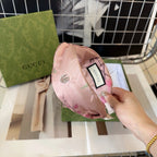 PALE PINK GRAY SILK-BLEND HAIRBAND 407923