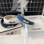 BLACK FABRIC HAIRBAND 423658