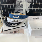 NAVY BLUE FABRIC HAIRBAND 423659