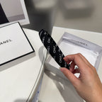 BLACK MIX WHITE FABRIC HAIRBAND 425530